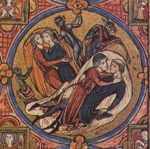 Bible Moralisee, same-sex couples